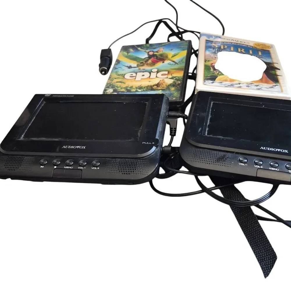 DVD PLAYER AUDIOVOX portable DVD player